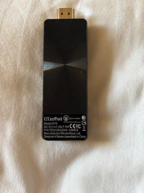 EZCast Pro ii stick model D10, Ophalen of Verzenden, Zo goed als nieuw