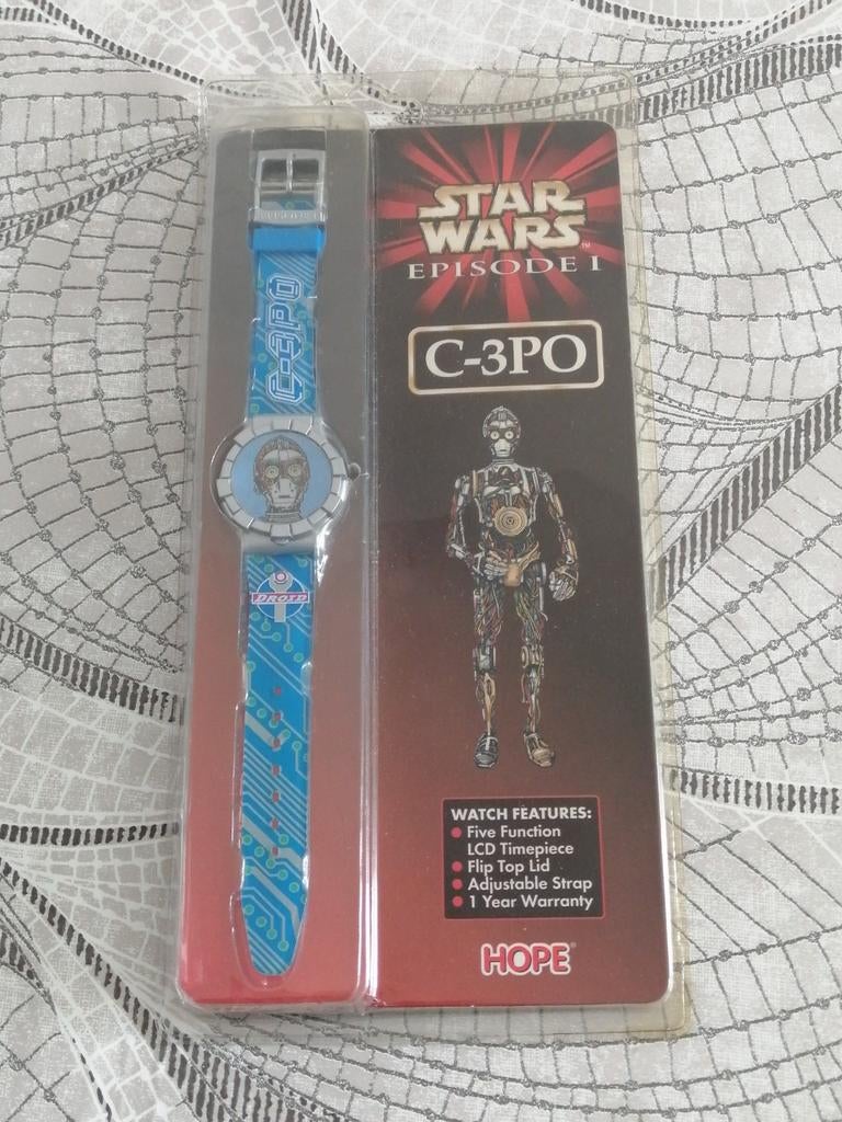 Star Wars Episode I C-3PO Horloge - Nieuw in Verpakking, Verzamelen, Star Wars, Ophalen of Verzenden