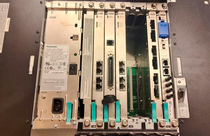 Complete werkende Panasonic telefooncentrale, Telecommunicatie, Telefooncentrales, Gebruikt, Ophalen of Verzenden