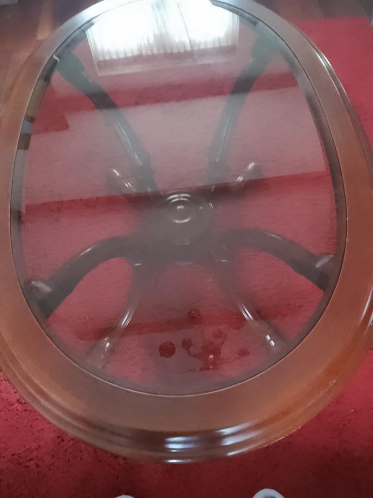 Salontafel noten, Ophalen of Verzenden