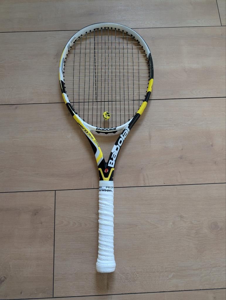 Babolat AeroPro Drive Team Cortex, Gebruikt, L1, Ophalen of Verzenden, Racket