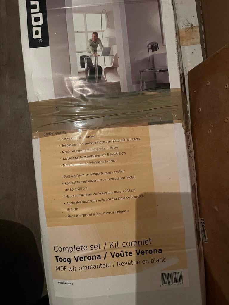 Toog Verona Compleet Nieuw in Doos - CanDo, Doe-het-zelf en Verbouw, Deuren en Horren, Ophalen, 80 tot 100 cm, 215 cm of meer