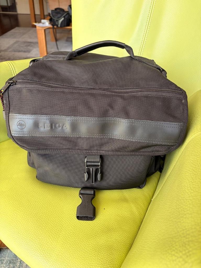 Leica fototas, Ophalen of Verzenden, Gebruikt, Schoudertas, Overige merken