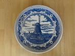 Delfsblauw wandbord., Antiek en Kunst, Ophalen