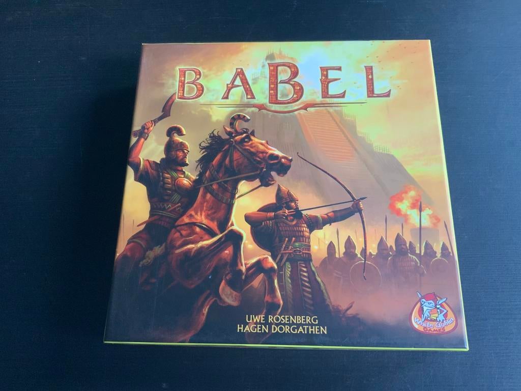 Babel, Een of twee spelers, Ophalen of Verzenden, Gebruikt, White Goblin Games