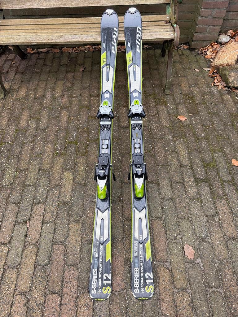 Elan S12 Ski's 160 cm met bindingen, 160 tot 180 cm, Gebruikt, Skiën, Ski's