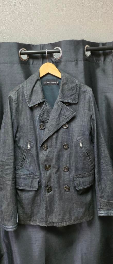 Ralph Lauren spijkerjasje - Maat S, Zwart, Ralph Lauren, Ophalen of Verzenden, Zo goed als nieuw
