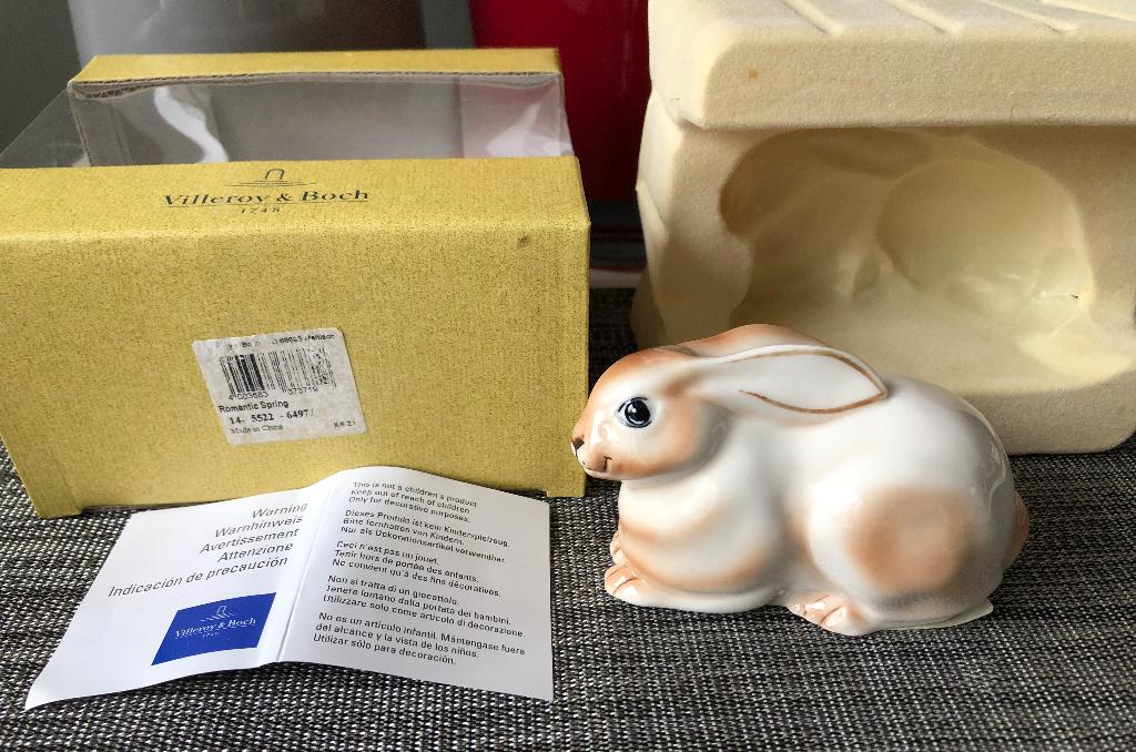 Villeroy & Boch Romantic Spring paashaas, Ophalen of Verzenden, Nieuw