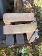 Stenen bielzen 60x15x15 cm - 22 stuks voor in de tuin, Tuin en Terras, Bielzen en Borders, Ophalen, Gebruikt, Biels, Beton