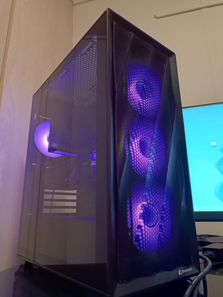 Game PC Ryzen 5600 2080 super 16gb 1tb m.2 Nvidia amd ssd, Ophalen, Virtual Reality, AMD Ryzen 5, Zo goed als nieuw