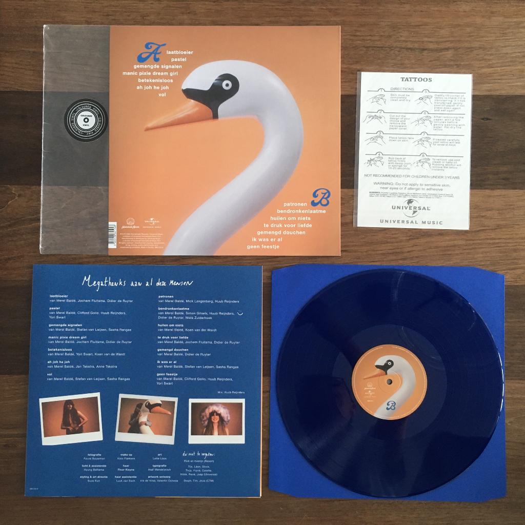 Vinyl LP MEROL Troostprijs GESIGNEERD BLAUW Vinyl NIEUW, Cd's en Dvd's, Vinyl | Nederlandstalig, Ophalen of Verzenden, Nieuw in verpakking