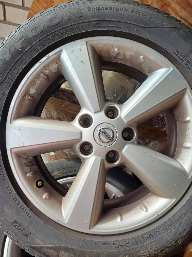 Winterbanden (4)met velg voor Nissan Qasqai, Ophalen, 16 inch, Winterbanden, Banden en Velgen