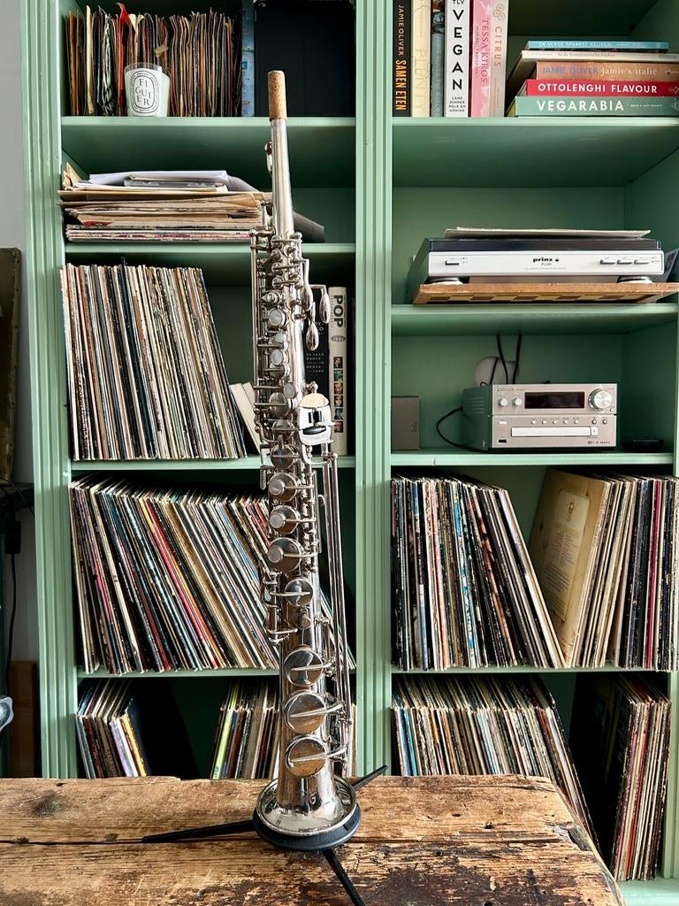 Professional vintage Keilwerth Tone King soprano sax, Ophalen of Verzenden, Zo goed als nieuw, Sopraan