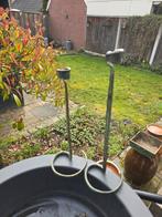 Lance Cloutier kandelaar brutalist, Ophalen of Verzenden, Koper of Brons