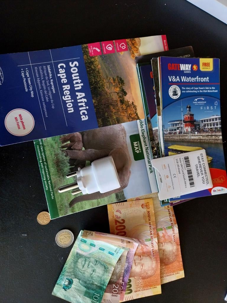 Start kit voor zuid Afrika reis, Ophalen of Verzenden, Afrika, Reisgids of -boek, Overige merken