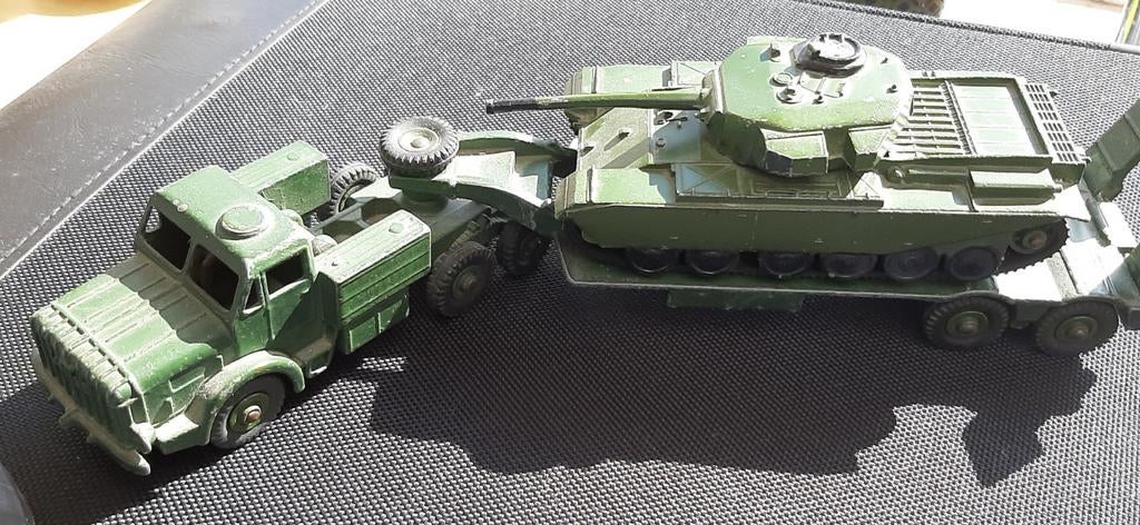 Dieplader dinky Toy's, Ophalen