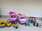 Little people o.a. bus en vliegtuig, Kinderen en Baby's, Speelgoed | Fisher-Price, Ophalen, Gebruikt, Auto of Voertuig, Met geluid