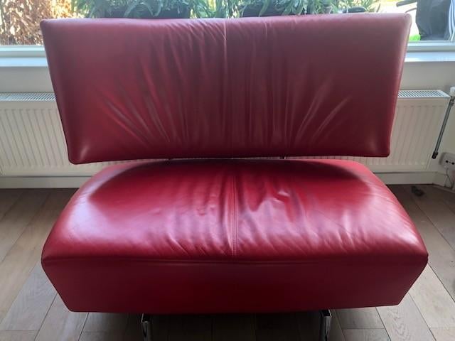 Leolux Akka moving Love seat, Ophalen, Gebruikt, Tweepersoons, 75 tot 100 cm
