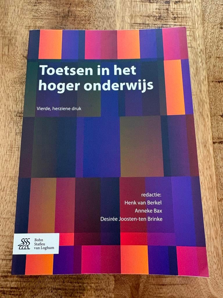 Toetsen in het hoger onderwijs, Ophalen of Verzenden, Gamma, Gelezen, HBO