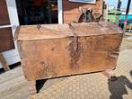 Oude dekenkist van eikenhout, Huis en Inrichting, Woonaccessoires | Kisten, Ophalen of Verzenden