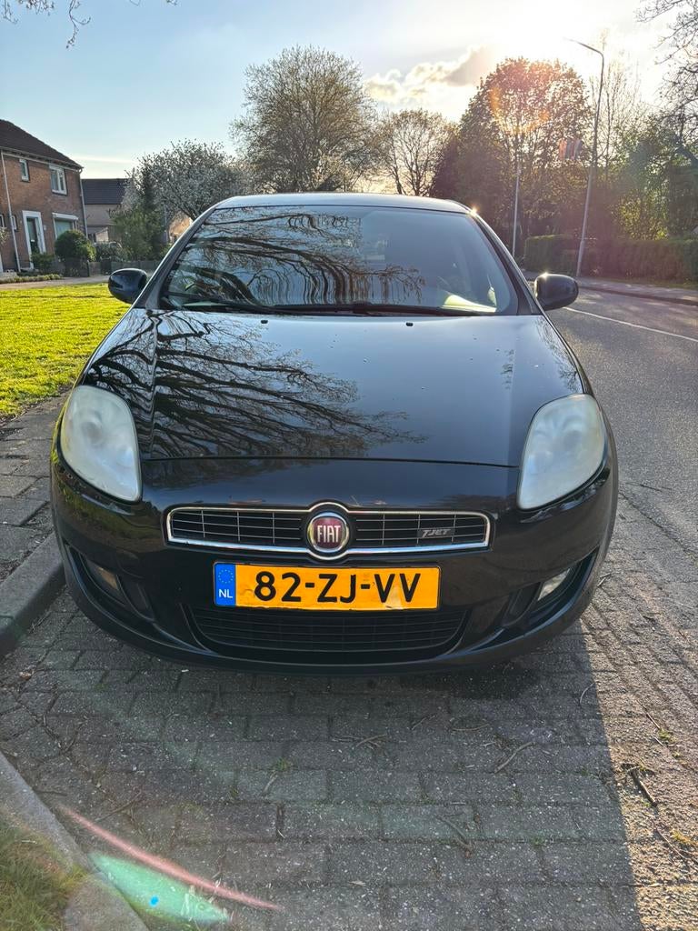 Fiat Bravo 1.4 16V 120PK 5DR 2008 Zwart, Auto's, Fiat, Particulier, Bravo, Airconditioning, Cruise Control, Elektrische buitenspiegels