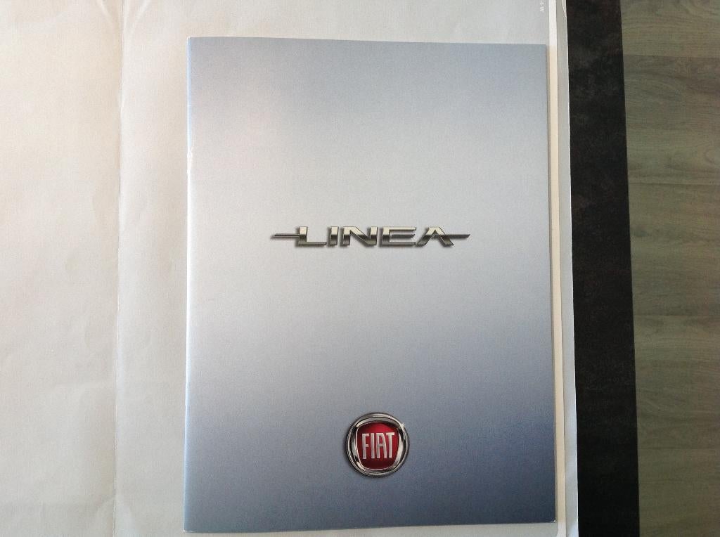 Fiat Linea folder Duits 24 blz 2007, Ophalen of Verzenden, Nieuw, Overige merken