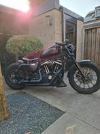 Te koop matzwarte Harley Davidson Iron Bobber van 2013, Motoren, Motoren | Harley-Davidson, Particulier, Overig