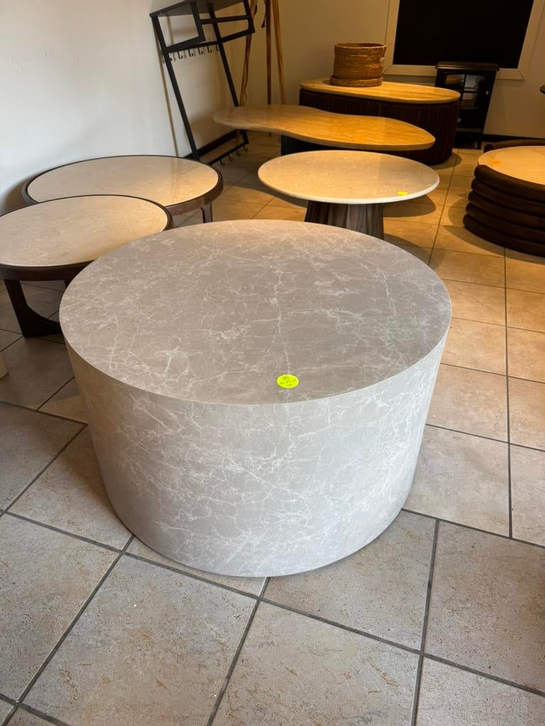 Salontafel 80x80x45 cm, Ophalen, Overige materialen, 100 tot 150 cm, Rond