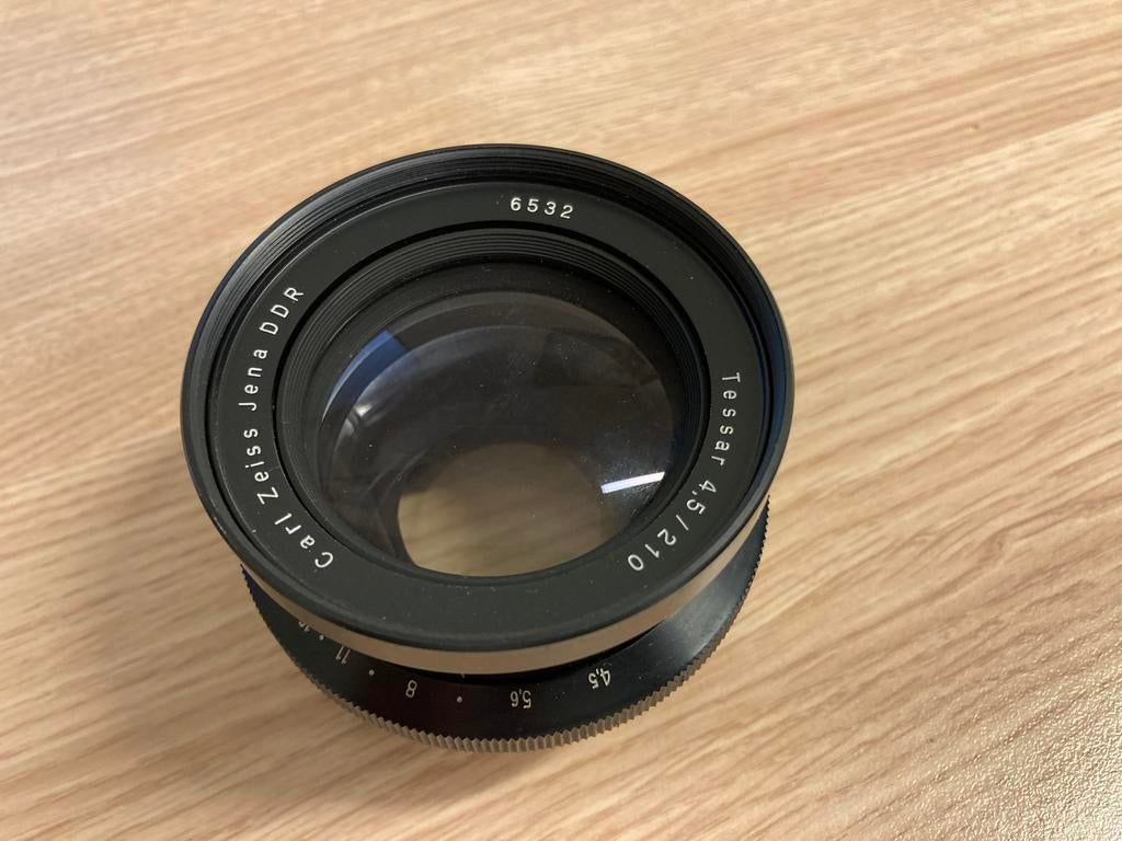 Zeiss Tessar 210mm F4.5, Ophalen of Verzenden, 1960 tot 1980, Lens of Lenzen