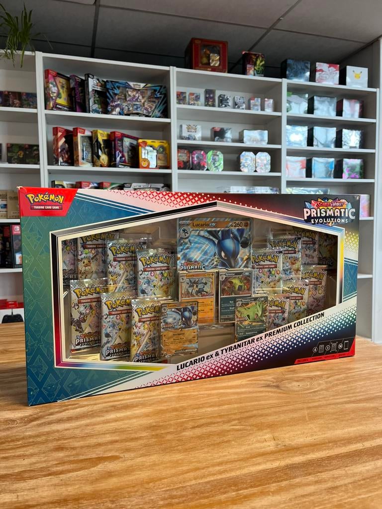 Pokémon Lucario EX & Tyranitar EX Premium Collection, Ophalen of Verzenden, Nieuw