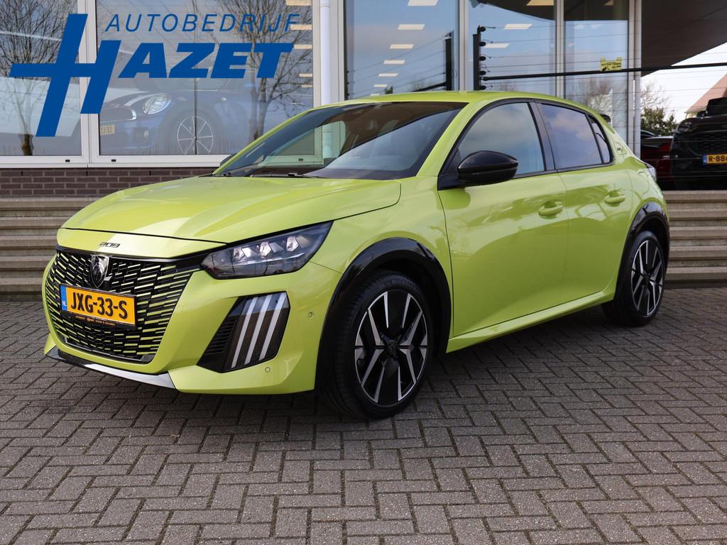 Peugeot 208 1.2 HYBRID 145 PK e-DCS6 GT *NIEUW* + CAMERA | S, Auto's, 145 pk, Gebruikt, Euro 6, 650 kg