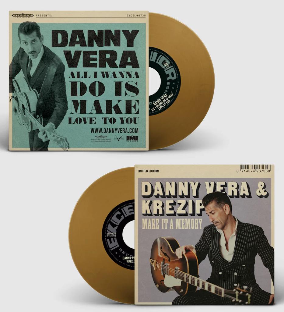 Vinyl Single Danny Vera & Krezip Make It A Memory GOLD NIEUW, 7 inch, Single, Ophalen of Verzenden, Pop