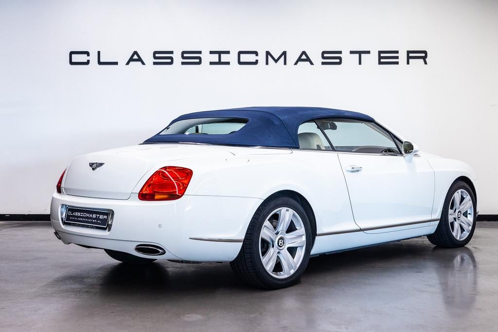 Bentley Continental GTC 6.0 W12 Btw auto, Fiscale waarde €, Auto's, Automaat, Gebruikt, Beige, Wit
