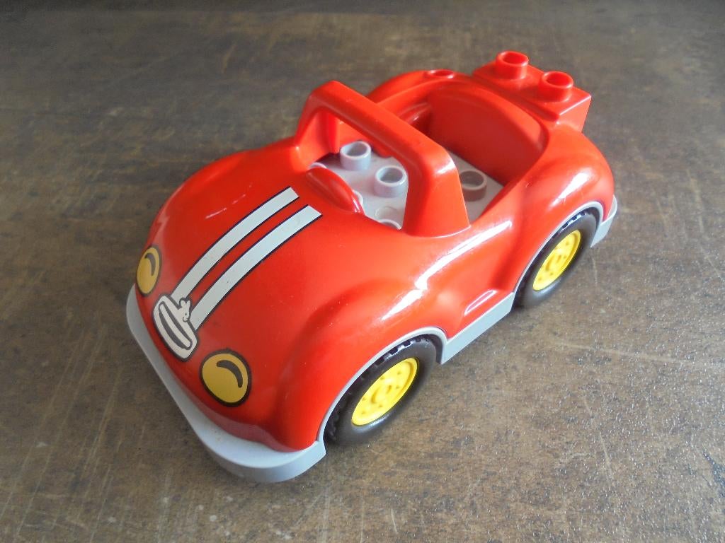 Lego Duplo Car Base 4x8 with Racing Stripes (zie foto's), Kinderen en Baby's, Speelgoed | Duplo en Lego, Ophalen of Verzenden