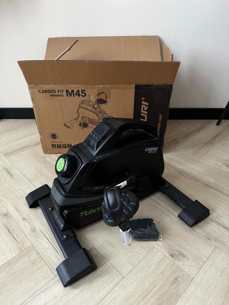 Tunturi Cardio Fit M45 Stoelfiets - Hometrainer, Kunststof, Ophalen of Verzenden, Zo goed als nieuw, Stoelfiets