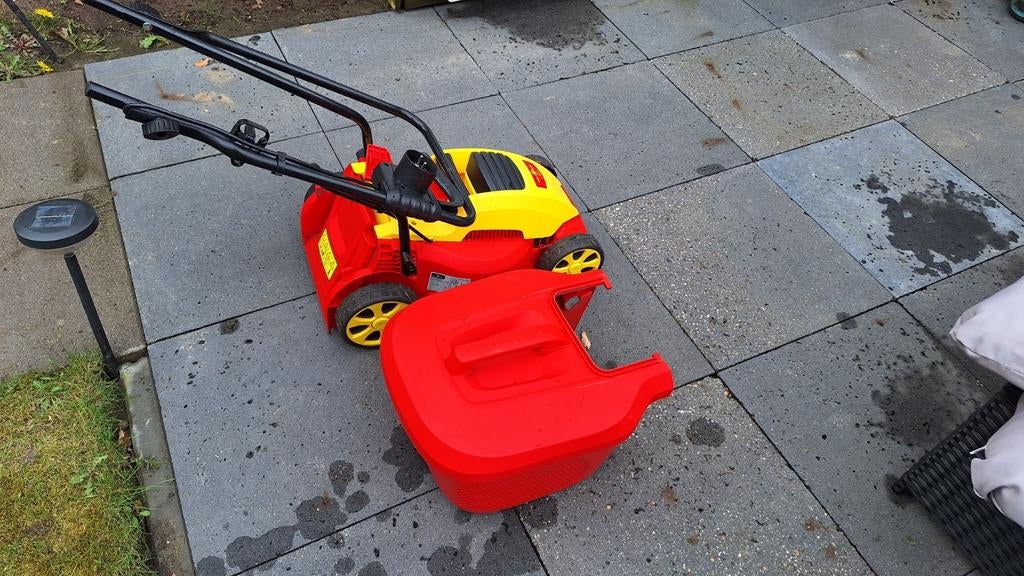 Wolf A320 E grasmaaier, Ophalen