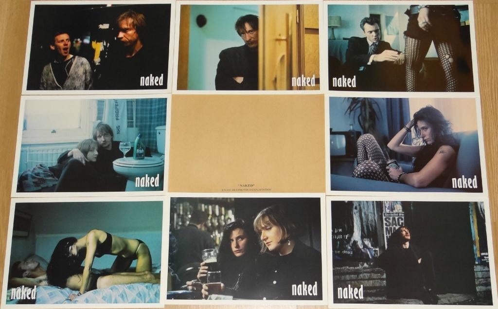 NAKED      filmfotoset., Verzamelen, Posters, Nieuw, Film en Tv, A4 of kleiner, Verzenden