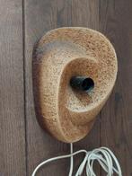 Wokkel Keramiek Wandlamp - Brutalistische Stijl, Ophalen of Verzenden