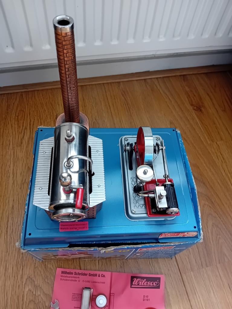 Wilesco d10 stoommachine, Ophalen of Verzenden, Groter dan 1:32