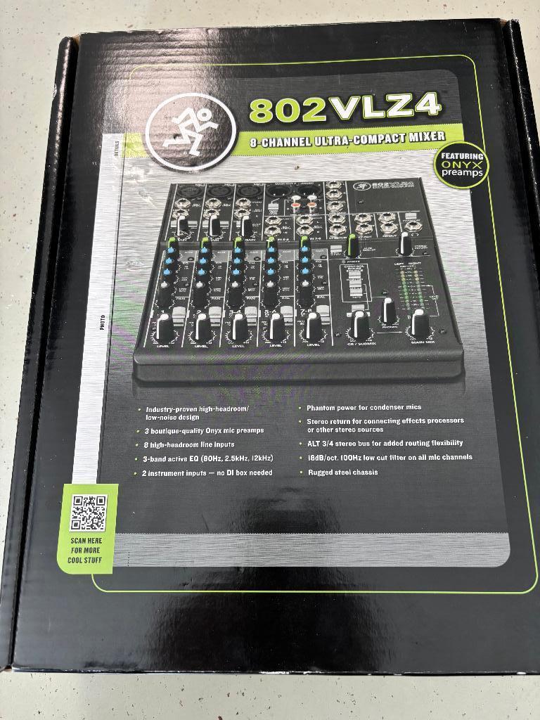 mengpaneel 802VLZ4, Ophalen of Verzenden, Nieuw, 5 tot 10 kanalen