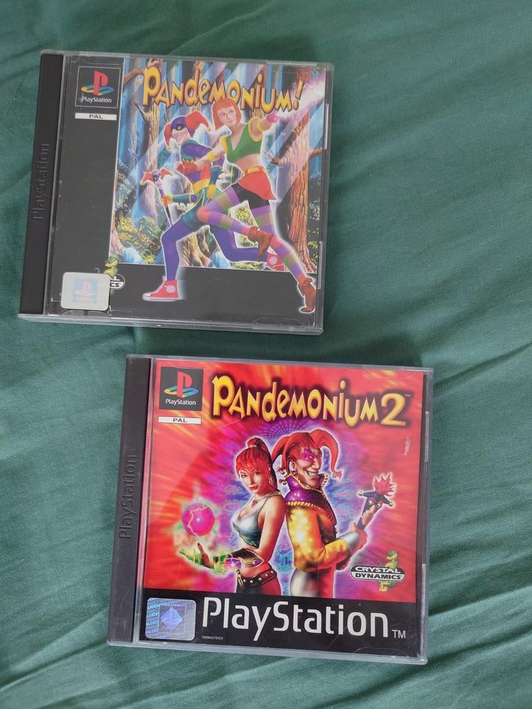 Pandemonium 1 en 2 - PlayStation 1 PS1 PAL, 1 speler, Ophalen of Verzenden, Zo goed als nieuw, Platform