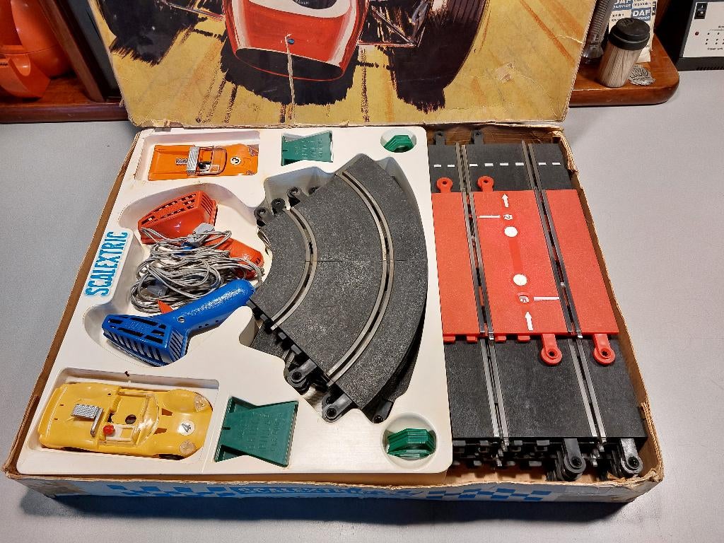 Oude Scalextric Sports Set 31 racebaan, Overige merken, Ophalen of Verzenden, Elektrisch, Racebaan