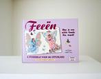 Feeën: 4 puzzels van 80 stukjes en een feeënverhaal, Ophalen of Verzenden, Meer dan 50 stukjes, Zo goed als nieuw, 4 tot 6 jaar