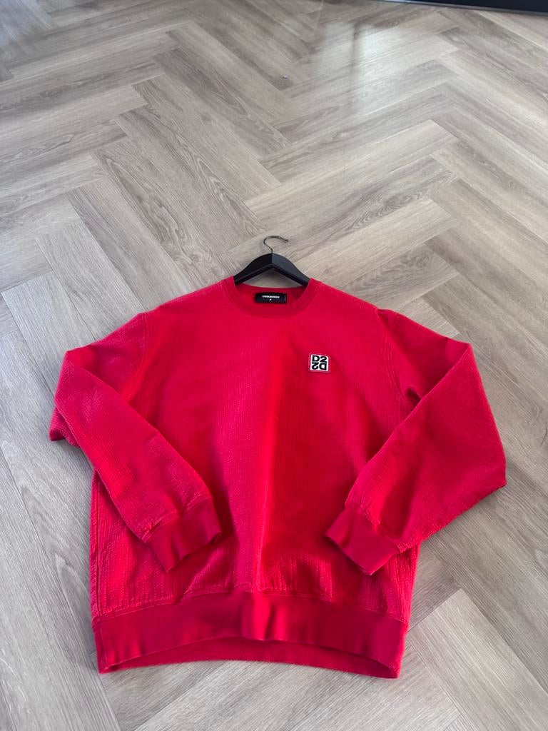Dsquared2 Trui voor Heren - Maat M - Nieuw, Kleding | Heren, Ophalen of Verzenden, Nieuw, Maat 48/50 (M), Rood