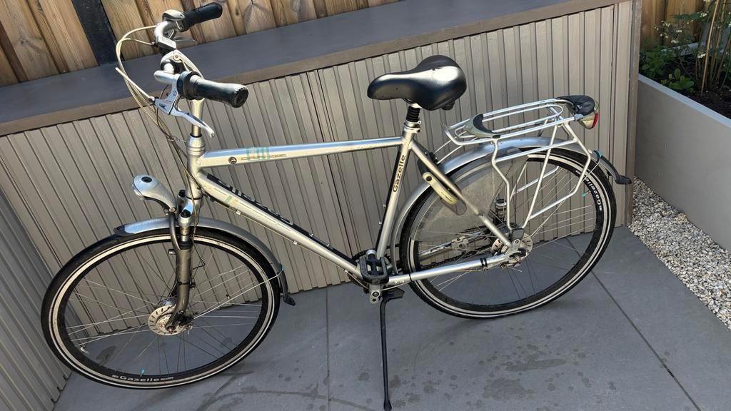 Gazelle Orange heren fiets met versnellingen, Fietsen en Brommers, Fietsen | Heren | Herenfietsen, Ophalen of Verzenden, Gebruikt