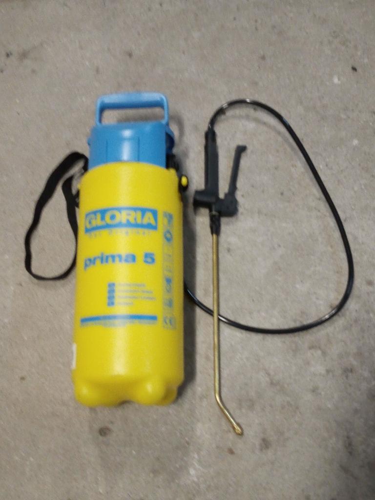 Gloria drukspuit 5 liter in nieuwstaat, Ophalen of Verzenden, Zo goed als nieuw, Onkruidbestrijding