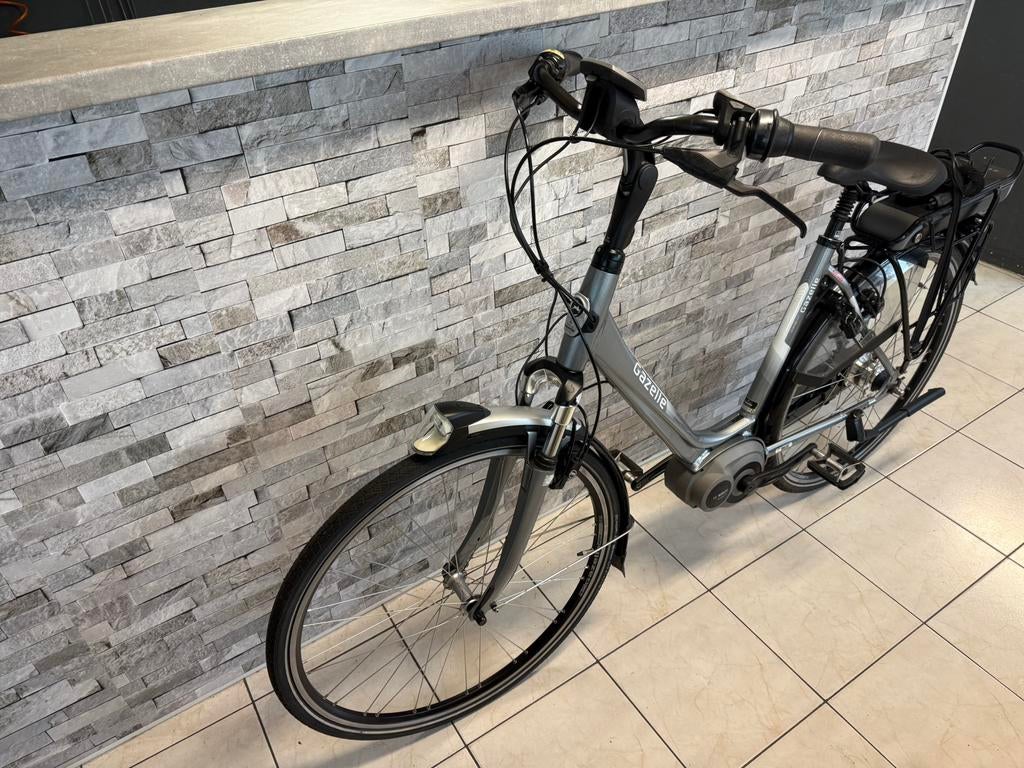 E-Bike Gazelle Orange  D53cm. Active Line Middenmotor, Gebruikt, 51 tot 55 cm, Bikeshop Hay, Gazelle