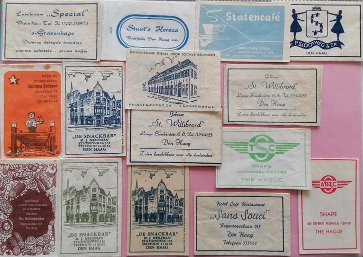 Den Haag gesorteerd op S 171, Verzamelen, Suikerzakjes, Verzenden