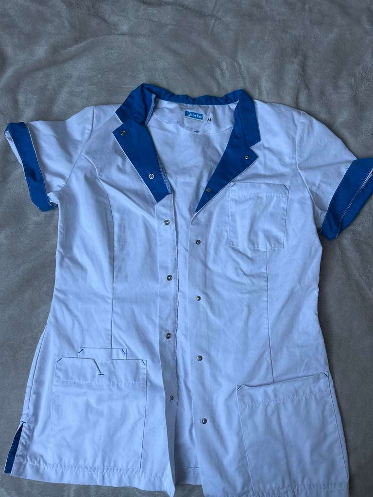 De Berkel witte zorgjasje maat M, Ophalen of Verzenden