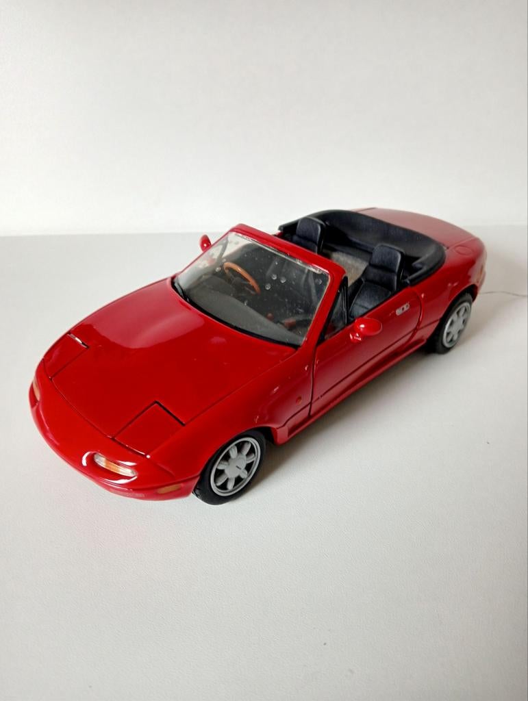 Mazda MX5 modelauto1:18 Kyosho zo goed als nieuw in de doos, Ophalen of Verzenden, Nieuw, Auto, Kyosho